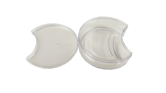 Transparent Customized Size Acrylic box Containers 19.5*13*6.5cm