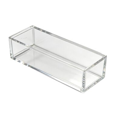 Customize Acrylic Storage Box with Lid Acrylic Box with Sliding Lid