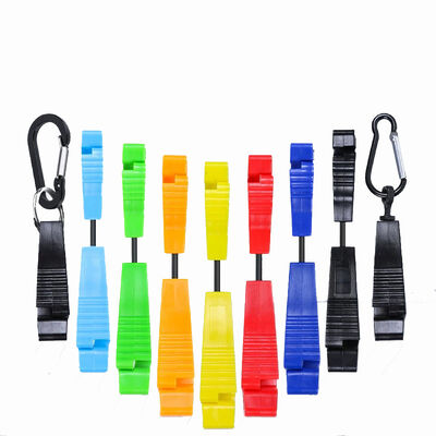 Wholesale  Custom Logo Glove Holder Colorful Portable Safety Plastic Glove Clip for Safety Work Gloves