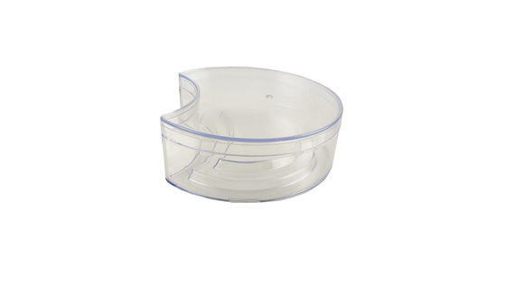 Transparent Customized Size Acrylic box Containers 19.5*13*6.5cm