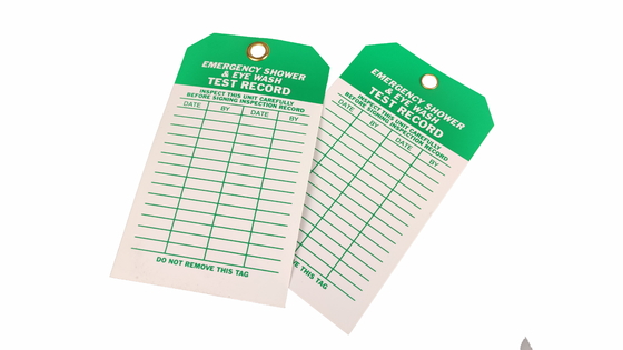 Custom Design Plastic Safety Tag For Efficient Inventory Management