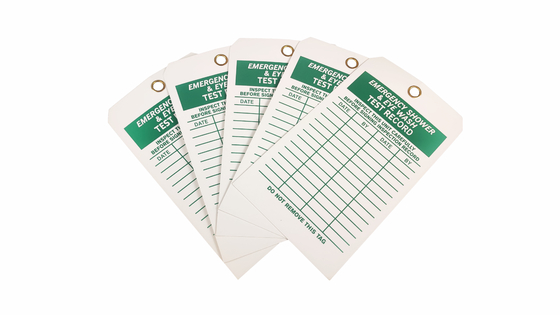 Custom Design Plastic Safety Tag Customized for Your Safety Requirements