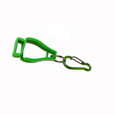 Tùy chỉnh POM nhựa nhôm hợp kim an toàn làm việc găng tay chống mất không trượt móc cố định clip cầm