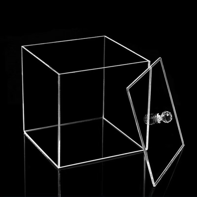 Khóa hiển thị tùy chỉnh với nắp từ Acrylic Booster Box với vỏ bảo vệ đóng
