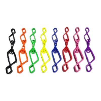 Loại mới Clip nhựa POM giữ in Logo An toàn làm việc găng tay clip