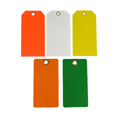 Nhãn PVC trắng Nhãn vinyl chống nước in Logo Nhãn nhựa cho hành lý quà tặng