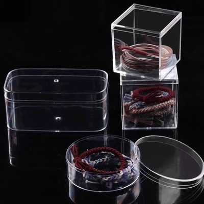 Đơn vị kích thước hình chữ nhật hộp nhựa rõ ràng hộp Acrylic trong suốt với nắp