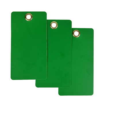 Nhãn PVC trống được in tùy chỉnh chống nước Nhãn nhựa khóa bền