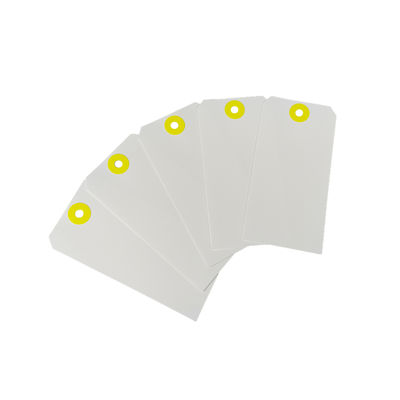 Thẻ quà tặng trống Vinyl, thẻ nhựa PVC chống rách, chống thấm nước với dây buộc