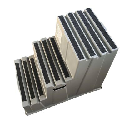 Sản phẩm bền 500 lb Capacity Load Stackable Step Stool với HDPE thân thiện với môi trường và thiết kế không trượt
