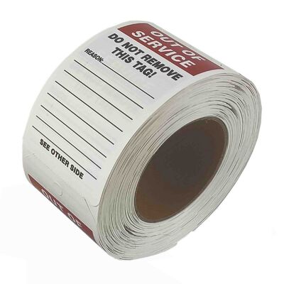 Thẻ an toàn Vinyl tùy chỉnh Chống thấm nước Chống rách Chống tia cực tím Phản hồi nhanh cho Sản phẩm an toàn