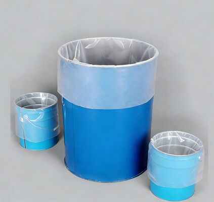 Bulk Sale Chemical Use Drum Liner Moisture Proof Heat Seal Bag LDPE Material Extra Layer Protect Product From Leakage