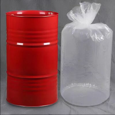 Nhà máy bán buôn tùy chỉnh an toàn nhựa 5 15 30 55 gallon LDPE minh bạch tròn đáy nhựa trống bao bì túi